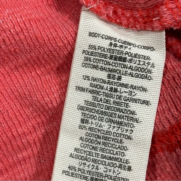Free People Don't Forget Me Button-Detail Top Long Sleeve Woman’s Coral Large - Picture 7 of 10